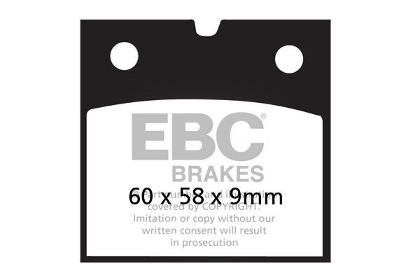 Klocki hamulcowe EBC V-PAD BMW R100 R65