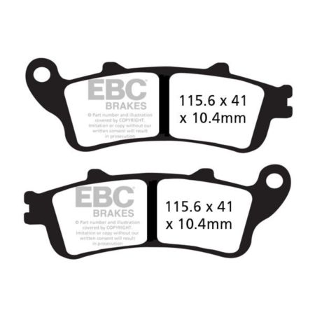 Klocki hamulcowe EBC V-PAD HONDA GL1800