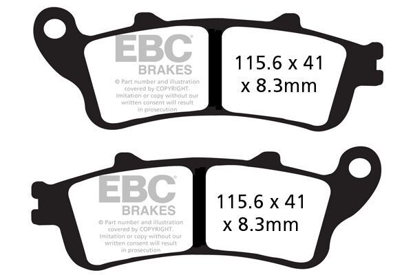 Klocki hamulcowe EBC V-PAD HONDA CTX1300 ST1300