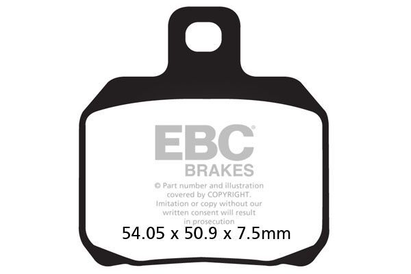 Klocki hamulcowe EBC V-PAD APRILIA ETV1000 SL1000