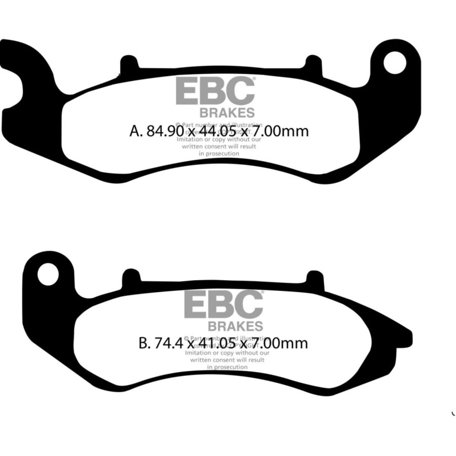 Klocki hamulcowe EBC SFA GENERIC SIRION