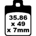 Klocki hamulcowe EBC SFA CPI GTR50