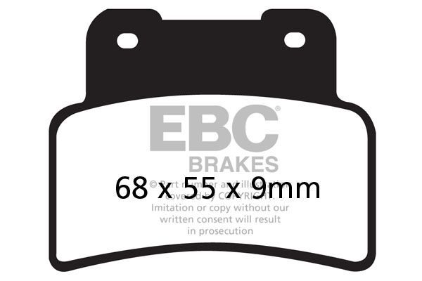 Klocki hamulcowe EBC SFA KYMCO XCITING