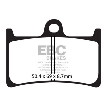 Klocki hamulcowe EBC SFA HH YAMAHA XP500