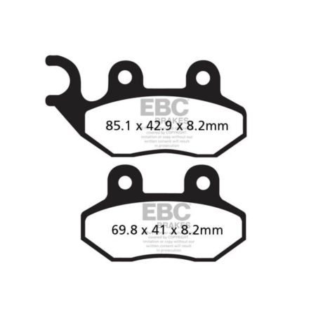 Klocki hamulcowe EBC SFA HH ADIVA AD125 AR200