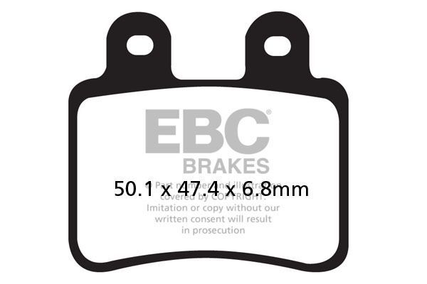 Klocki hamulcowe EBC SFA HH DERBI BOULEVARD