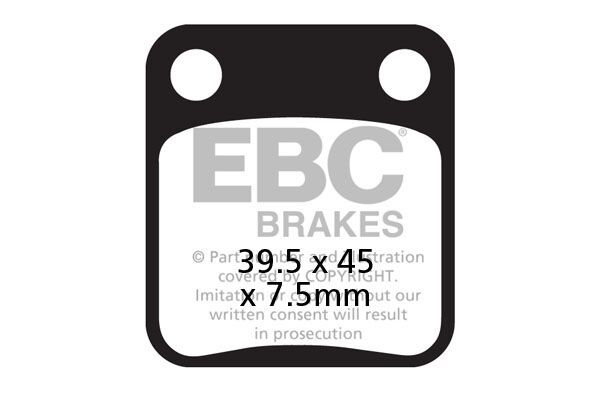 Klocki hamulcowe EBC SFA CARBON DAELIM ALTINO