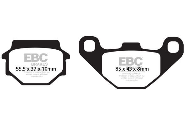 Klocki hamulcowe EBC SFA CARBON AEON ELITE