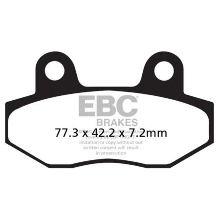 Klocki hamulcowe EBC SFA CARBON BENELLI R18