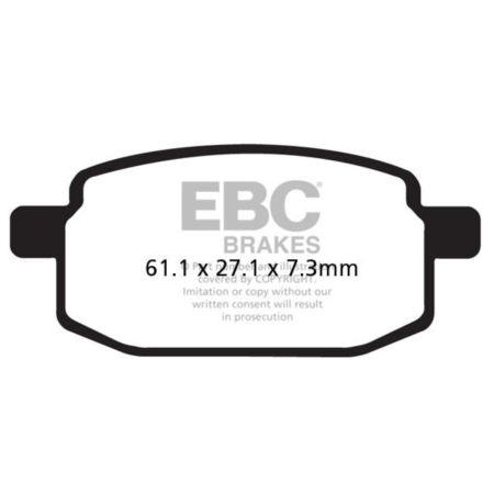 Klocki hamulcowe EBC SFA CARBON HYOSUNG NEWTEE