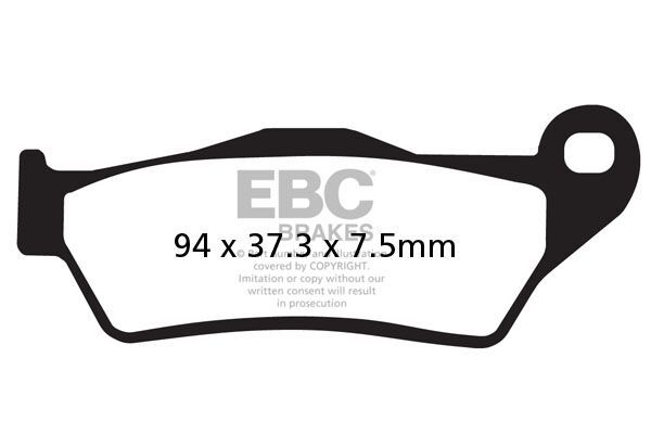 Klocki hamulcowe EBC SFA CARBON APRILIA SRV850