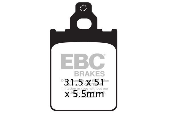 Klocki hamulcowe EBC SFA CARBON LML STAR