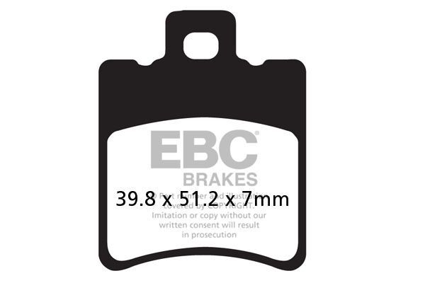 Klocki hamulcowe EBC SFA CARBON APRILIA AMICO