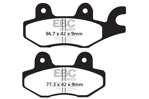 Klocki hamulcowe EBC SFA CARBON AEON ELITE