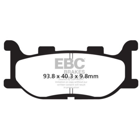 Klocki hamulcowe EBC SFA CARBON YAMAHA CP250 XP500