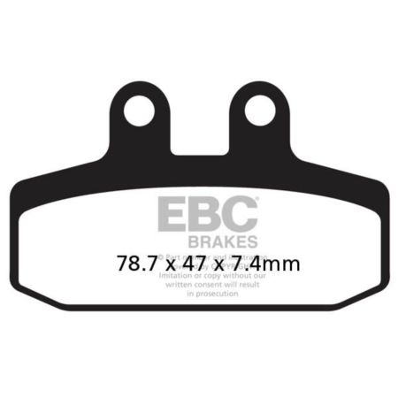 Klocki hamulcowe EBC SFA CARBON APRILIA ATLANTIC