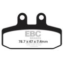 Klocki hamulcowe EBC SFA CARBON APRILIA ATLANTIC