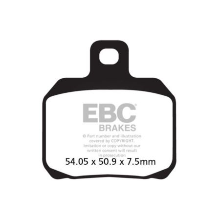 Klocki hamulcowe EBC SFA CARBON CPI GTR150 GTR50