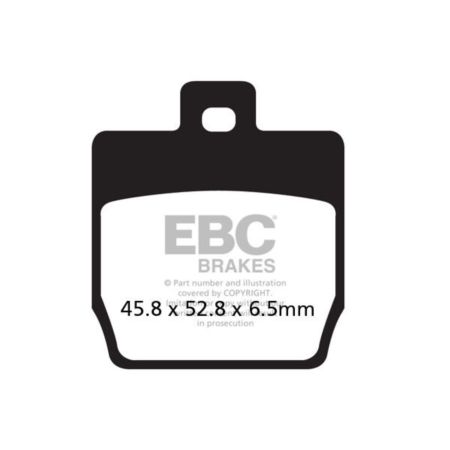 Klocki hamulcowe EBC SFA CARBON MBK EW50