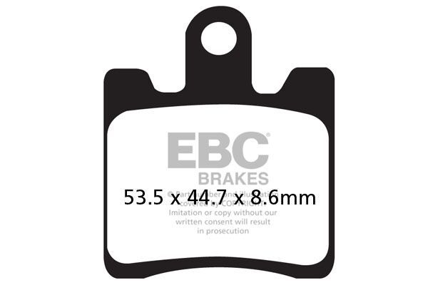 Klocki hamulcowe EBC SFA CARBON DAELIM B-BONE