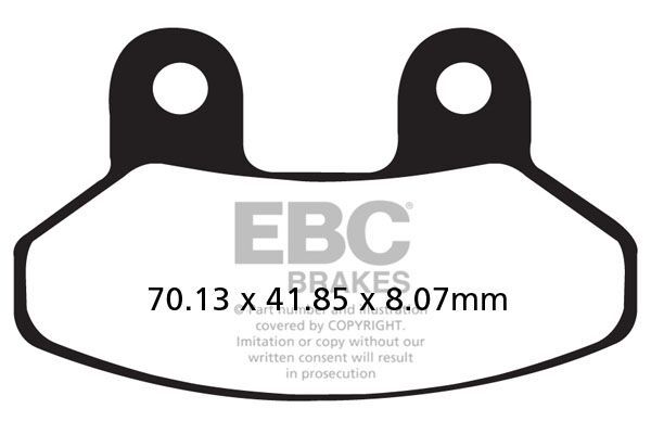 Klocki hamulcowe EBC SFA CARBON SYM JOYRIDE