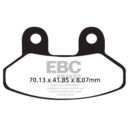 Klocki hamulcowe EBC SFA CARBON SYM JOYRIDE