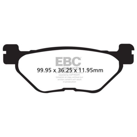 Klocki hamulcowe EBC SFA CARBON YAMAHA XP500 XP530
