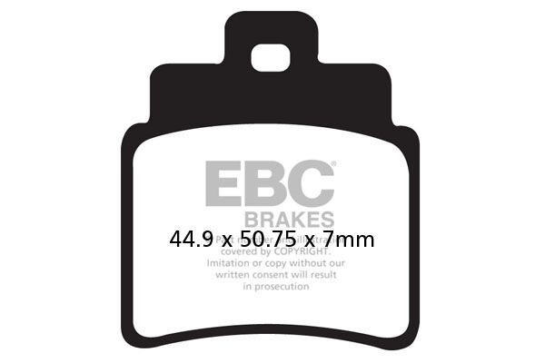 Klocki hamulcowe EBC SFA CARBON SYM GTS250 GTS300