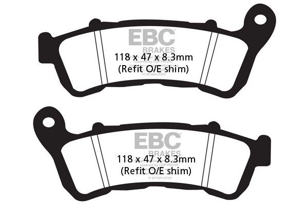 Klocki hamulcowe EBC SFA CARBON HONDA FES125