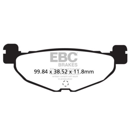 Klocki hamulcowe EBC SFA CARBON YAMAHA CP250 XP500