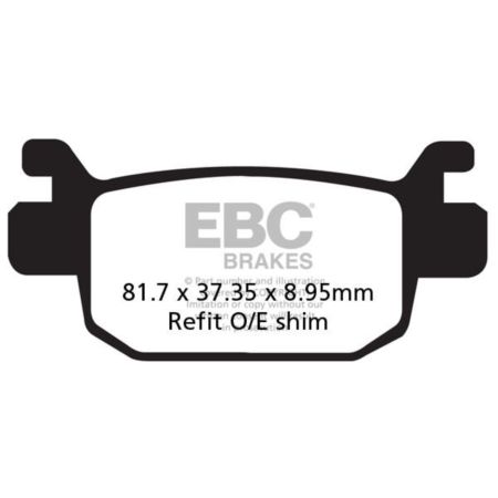 Klocki hamulcowe EBC SFA CARBON HONDA FES125