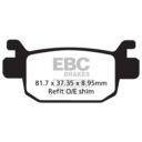 Klocki hamulcowe EBC SFA CARBON HONDA FES125