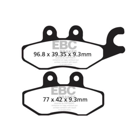 Klocki hamulcowe EBC SFA CARBON VESPA GTS300