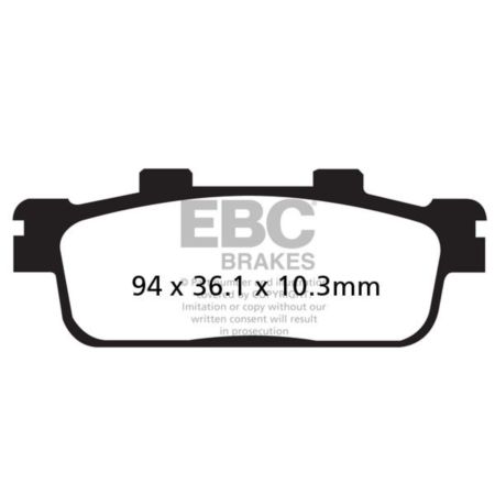 Klocki hamulcowe EBC SFA CARBON DAELIM S300