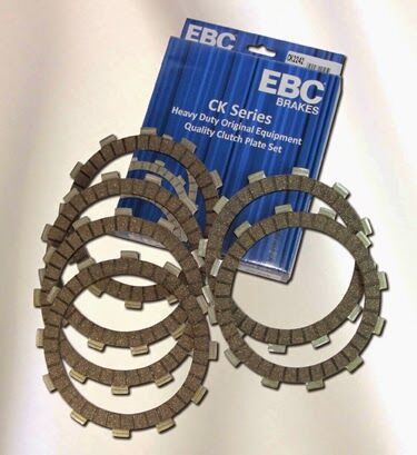 Zestaw tarcz sprzęgła EBC CK YAMAHA TT-R