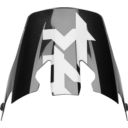 Daszek kasku THOR REFLEX SPORT BK/WH czarny