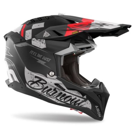 Kask AIROH AVIATOR 3 BURNOUT MATT BLACK S