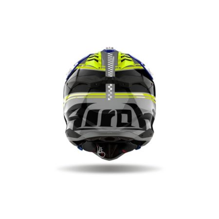 Kask AIROH AVIATOR 3 HIMA BLUE GLOSS szary L