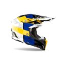 Kask AIROH AVIATOR 3 MONARCH BLUE/YELLOW GLOSS XS