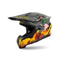Kask AIROH TWIST 3 ADVENTURE MATT BLACK XS