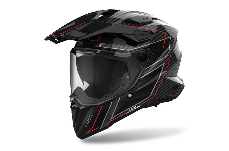 Kask AIROH COMMANDER 2 CARBON STYLISH GLOSS XS