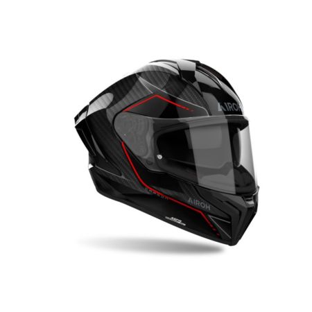 Kask AIROH MATRYX CARBON STYLISH GLOSS BLACK M