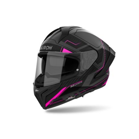 Kask AIROH MATRYX ROCKET PINK MATT BLACK XS