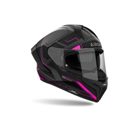 Kask AIROH MATRYX ROCKET PINK MATT BLACK S