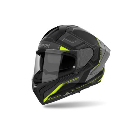 Kask AIROH MATRYX ROCKET YELLOW MATT BLACK 2XL