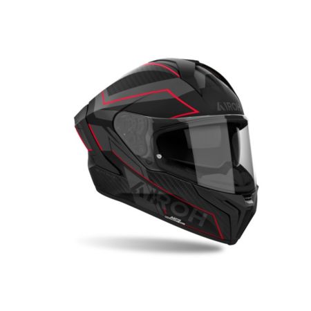 Kask AIROH MATRYX SENTINEL RED MATT BLACK 2XL