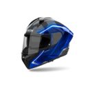 Kask AIROH MATRYX WIDE BLUE GLOSS BLACK L
