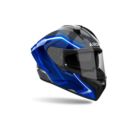 Kask AIROH MATRYX WIDE BLUE GLOSS BLACK L