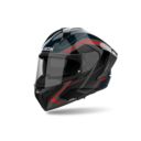 Kask AIROH MATRYX WIDE RED GLOSS BLACK S