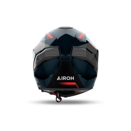 Kask AIROH MATRYX WIDE RED GLOSS BLACK S